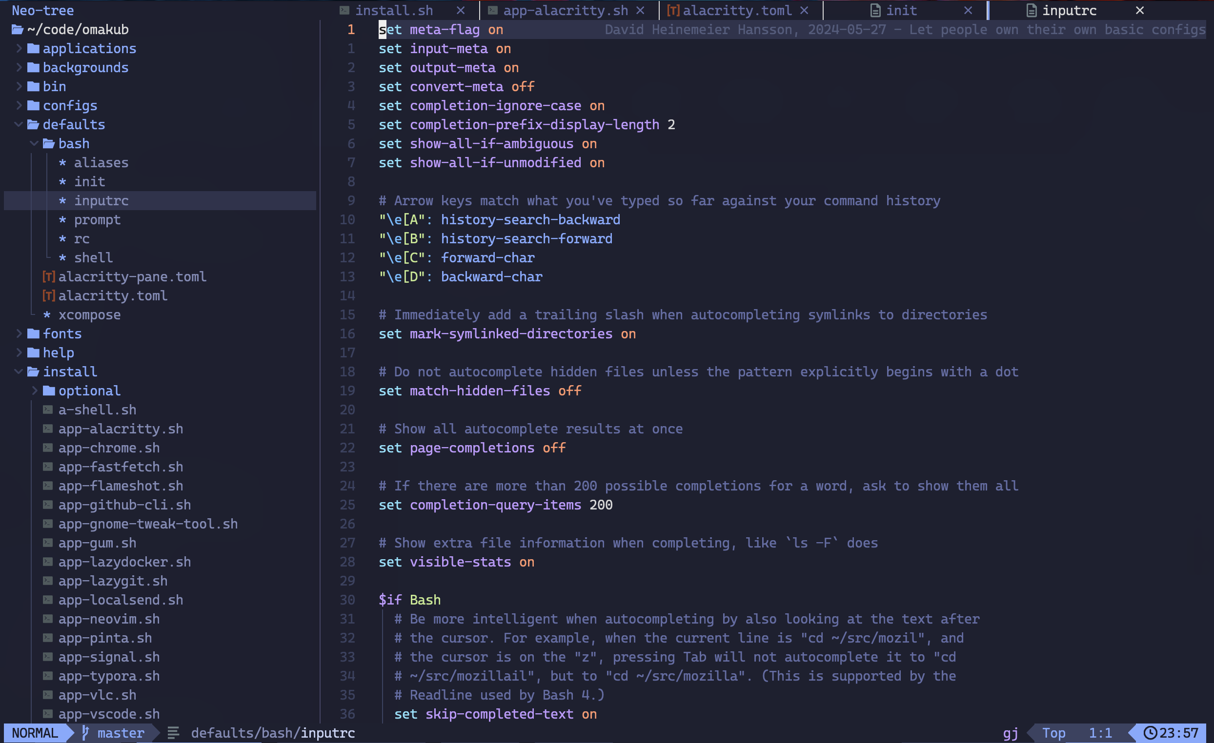 Neovim configured on top of LazyVim